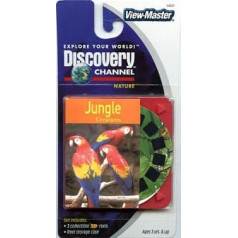 Jungle Creatures ViewMaster Discovery Channel - 3 Wheels with Storage Case