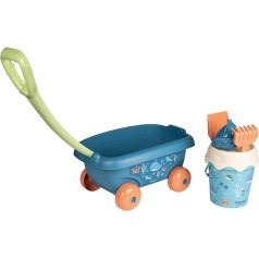 Smoby Green Filled Beach Trolley