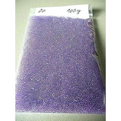 Gaide and Petersen Micro Balls 1 kg Purple 1 mm - 1.3 mm Glass Ball Glass Microbeads