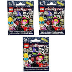 Lego Minifiguren, Serie 14, 71010 Lego Series 14 Blind Bag x 3
