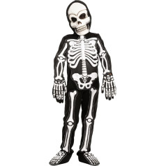 Spooktacular Creations 3D Skeleton Costume Set for Kids Halloween Dress Up Role Play Carnival Cosplay