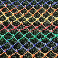 ININOSNP Einstellbare Klettern Cargo Mesh Outdoor Indoor Klettern Mesh Bunte Seil Leiter Mesh Zaun Dekoration Mesh(2 * 3m)