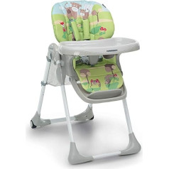 Foppapedretti, Meeting Hochstuhl, für Kinder von 6 bis 36 Monaten (bis zu 15 kg), Farm