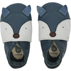 Bobux Soft Soles, Baby Booties Leather, Foxy Navy