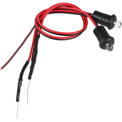 Voyant d'alarme Clignotant 1 Pair DC 12 V de Voiture LED Alternant Clignotant d'alarme de Montage au Tableau de Board Clignotant Alternative