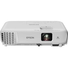 Epson EB-W06 3LCD Projector (WXGA 1280x800p, 3700 Lumens White and Colour Brightness, Contrast Ratio 16,000:1, Optional WiFi, HDMI)