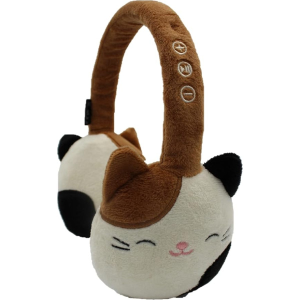 Squishmallows Plush Bluetooth Headphones - Cam