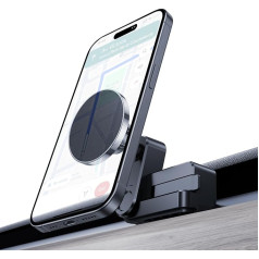 LANTU Mobile Phone Holder for Tesla Model Y 2020-2024 and Model 3 2017-2023, MagSafe Mobile Phone Holder Car Magnet for iPhone 15 14 13 12 Series and Mobile Phones with MagSafe Case Tesla Accessories