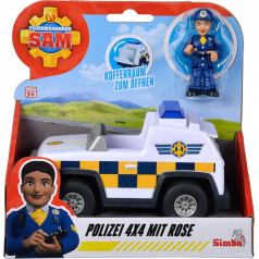 Jeep policijas ugunsdzēsējs Sam 4x4 mini