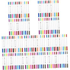 Operitacx 120 Stk Doppelseitiger Markierungsstift Stifte Zum Malen Markierungsstifte Mit Spitzen Markierungsstifte Mit Doppelter Spitze Malmarker Kind Weicher Kopf Einstellen Schwamm