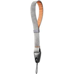 PGYTECH P-CB-127 sangle Caméra Numérique Microfibre, Nylon Gris, Chêne