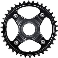 SHIMANO Unisex-Adult Nero Corona SM-CRE80 E-Bike 38 Denti x 50mm per FC, Einheitsgröße