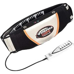 Lonfn Vibro Shape - Massage Belt with Heat Function, Waist Vibrating Massager, Suitable for Abdomen, Legs, Thighs