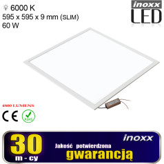 LED panel 60x60 60w ceiling lamp 6000k cassette cold