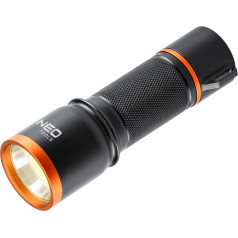 NEO Battery-powered flashlight 3xAA 200 lm COB LED