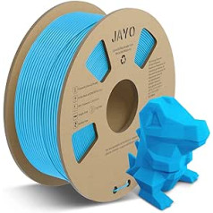 JAYO PLA Meta Filament 1.75 mm, 3D Printer Filament PLA Meta, 1.1 kg Spools, Meta PLA Blue, Good Toughness, Smoother Extrusion, Suitable for Fast Printing, Dimensional Accuracy +/- 0.02