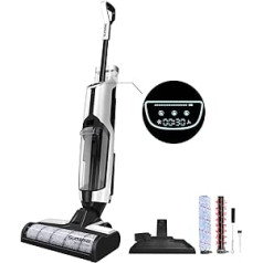 SUNSMAI S11 Vacuum Wet/Dry Vacuum Cleaner, Vacuum & Wiping & Washing 3 in 1, Self-Cleaning System, Lightweight Cordless Vacuum Cleaner, One-Step Cleaning for Hard Floors/Carpets