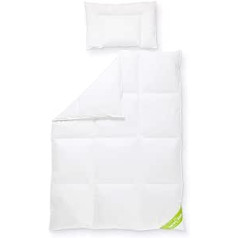 Koru Kids® Premium Children's Duvet Set - Down Duvet 100 x 135 cm with Pillow 40 x 60 cm - 100% German Down - Baby Duvet - Washable up to 60°C - Oeko-Tex - Children's Duvet - Made in Germany