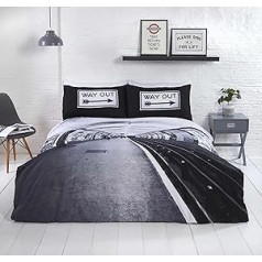 Rapport Home TFL London Duvet Cover Set, Multi-Colour, King