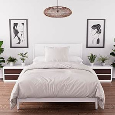 Timeless Bohemia Comforter Cover Set, Ecru, 140 x 200 cm