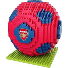FOCO Officially Licensed Arsenal FC BRXLZ Bricks 3D Football Building Set