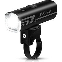 OLIGHT ZX Pro Fahrradlicht Vorne 100 Lux 208M Leuchtkraft, StVZO Zugelassen mit 3 Leuchtmodi LED Fahrradbeleuchtung, IPX6 Wasserdicht USB Aufladbare Fahrradlampe Frontlicht, Gut für Radsport Pendeln