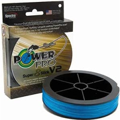 Power Pro Super8Slick V2 Blue Geflochtene Schnur