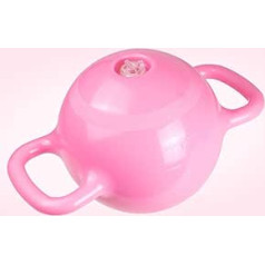 Fitness dumbbells yoga kettlebell, fitness can be filled with water double ear double handle double handle men and women dumbbells for thin waist and hips home weight loss exercise small dumbbell.