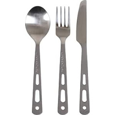 Life Venture Titanium Knife, Fork, Spoon, Ultra Lightweight & Set