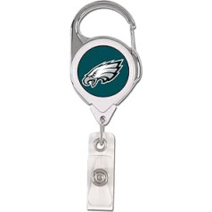 NFL Philadelphia Eagles ausziehbarer Premium Ausweishalter, Team-Farbe, Einheitsgröße