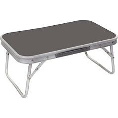 Bo-Camp Aluminium Camping Table Mini Folding Side Table Lightweight Foldable 56 x 34 cm