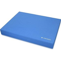 Navaris Balance Board Pad Balance Cushion - 50 x 39 x 6.5 cm TPE Foam Mat - Balance Trainer for Physio Sports Gymnastics Yoga