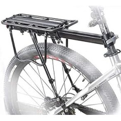 COMINGFIT 110 Lbs Kapazität Universal verstellbar Bike Deposito Cargo Fahrradträger Zubehör Zubehör Zubehör Standfüße für Fahrräder Carrier Schwarz