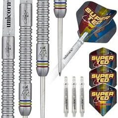 Unicorn Dartpfeile Set | Contender | 80%, 90% oder 95% Tungsten Barrels | 21g, 22g, 23g oder 25g