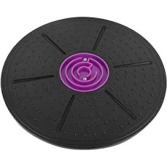 Yoga Balance Board, Purple Wobble Lightweight 360° Rotation Balance Board Physiotherapy, Fitness Exercise Stability Disc