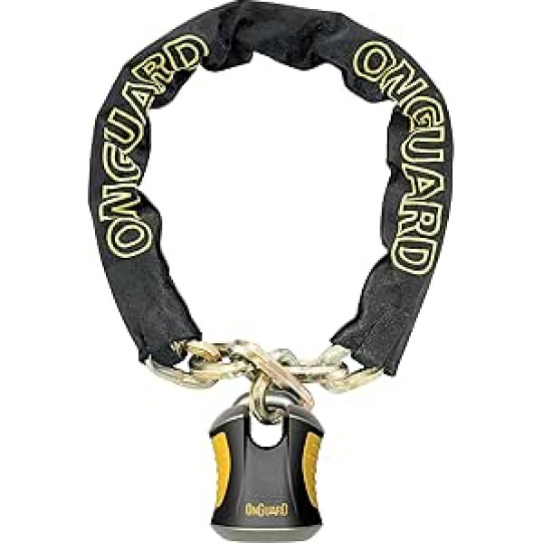On-Guard Unisex – Erwachsene Onguard Beast Fahrradschloss, grau, 1size