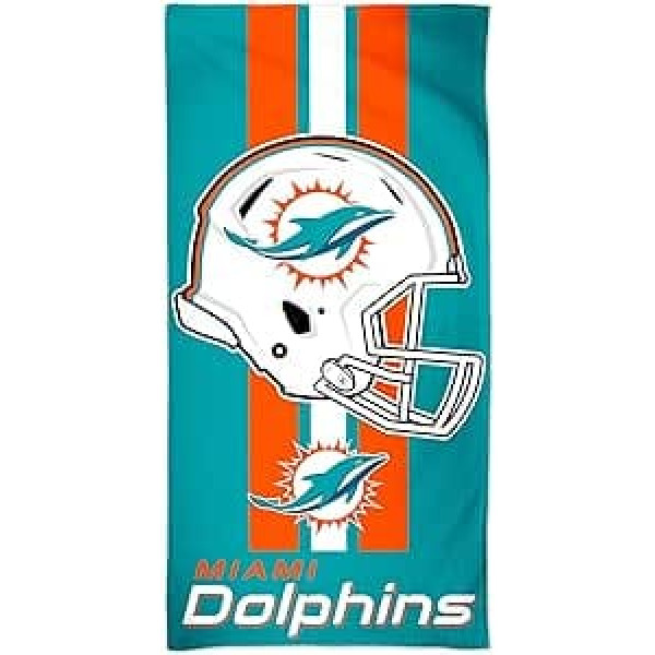 McArthur NFL Miami Dolphins Beach Towel 150 x 75 cm