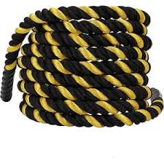LKZL Battle Rope, Männliches und Weibliches Aerobic-Übungsseil, Fitnessseil, Outdoor-Sport-Krafttrainingsseil, Verschleißfestes Rutschfestes Kampfseil