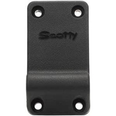 Scotty Boating 1023, Neigbare Montagehalterung Downrigger Modelle #1080 bis #1116, Schwarz, S