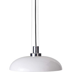 Dyberg Larsen Opera Hanging Pendant Light, 37.5 cm Diameter, Opal White