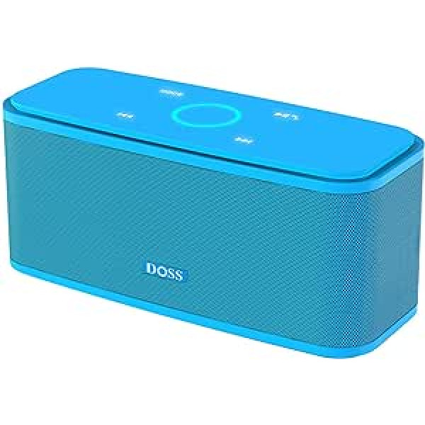 Doss SoundBox Touch Wireless Portable Bluetooth Speaker blue