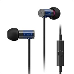 final E1000C Noise Isolating In-Ear Headphones with Microphone and Remote Control - Blue