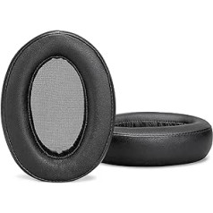 Premium Replacement WH-H910N Ear Pads Compatible with Sony WH-910N H.Ear on 3 Wireless Headphones (Black) Premium Protein Leather High Density Foam Great Comfort