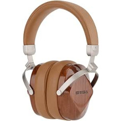 SIVGA Oriole Classic Wood Closed Back Wired Dynamic Headphones (Brown)