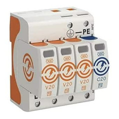 OBO Bettermann® Surge arrester V20, 3-pole+NPE 280 V