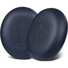 SOULWIT Replacement Ear Pads for Jabra Evolve2 65 (65MS 65UC USB)/Evolve2 40 (40UC 40MS USB)/Elite 45h On-Ear Wireless Headset Replacement Pads with Softer Protein Leather