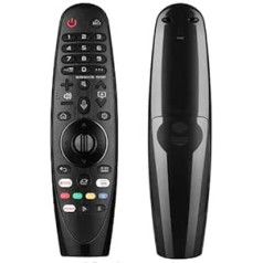 HelloCreate Original TV Remote Control MR20GA AKB75855501 Replacement Voice Remote Fit for LG Magic TV OLED/Nano Cell/4K UHD Models