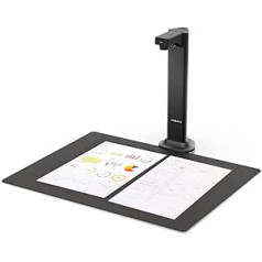 Viisan DL8 Document Book Scanner Max Scan Range A3 13MP Resolution Book Pages Smoothing & Split Auto Scanning Text-in-Language OCR Text Recognition Windows & Mac