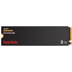 SanDisk Extreme M.2 NVMe SSD Internal SSD Hard Disk, 2 TB, PCIe Gen 4.0, up to 5,150 MB/s, nCache Technology
