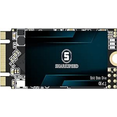 SHARKSPEED SSD 128GB M.2 2242 42 mm SATA3 Hard Drive Internal Solid State Drive for Laptops and Desktops